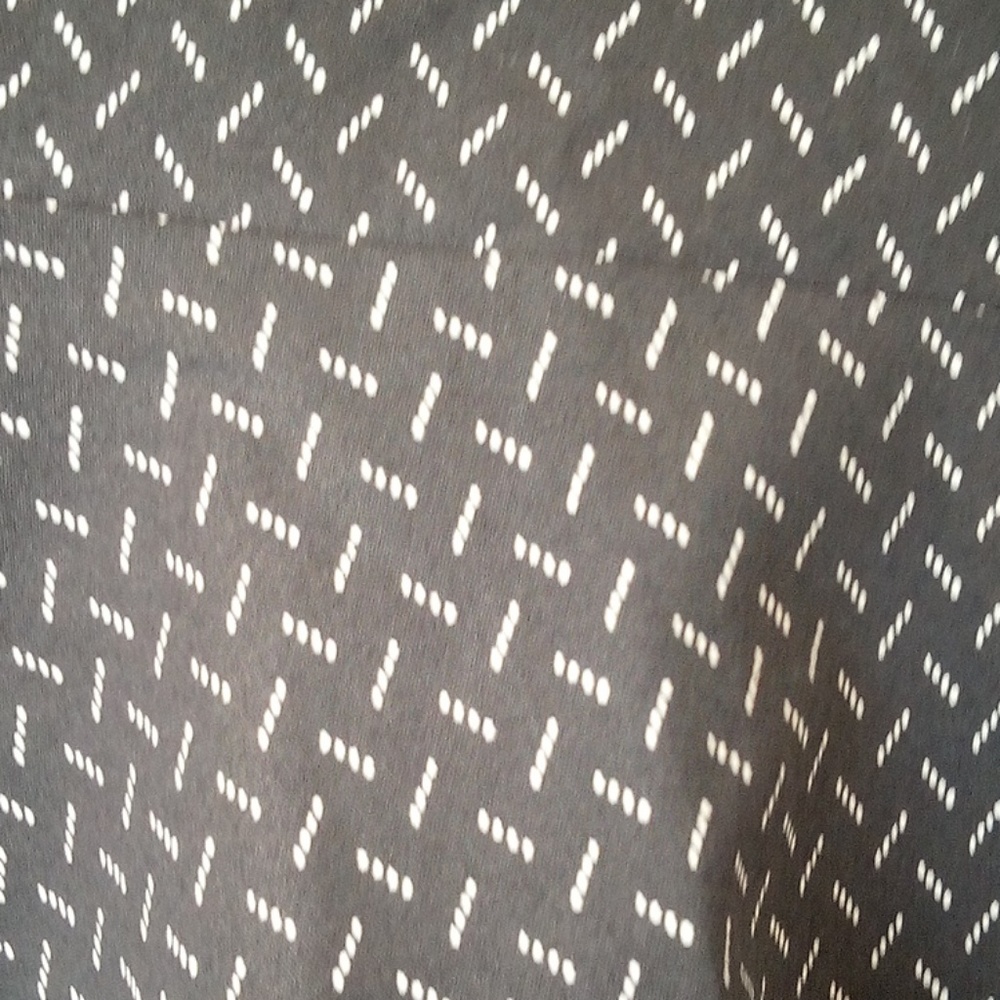 Lane Bryant black and white printed skirt - Picture 2 of 5